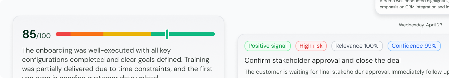 Rayos X para cada deal.