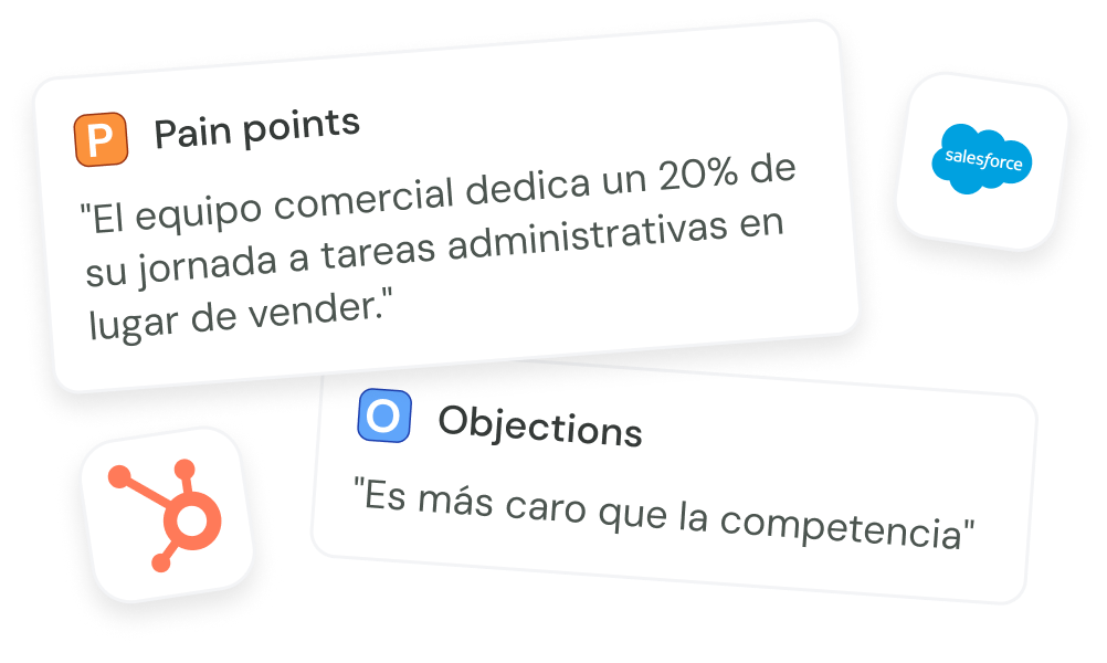 Notas en el CRM automáticas